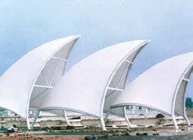 牙克石仓库网架罩棚加工